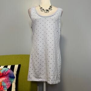 Victorias Secret Pink Polka Dot Tunic Tank Top